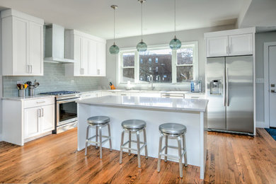 Kitchen - contemporary kitchen idea in Chicago