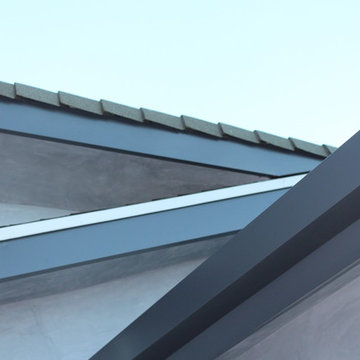 Fascia Wrap, Custom Sectional Slant Back Box Gutters in Studio City