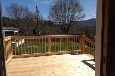 Cedar Deck Build in Clyde