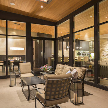 Modern Golf Course Home