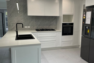 This is an example of a modern kitchen in Sydney.