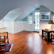 BUILDING STORAGE INTO SLOPED WALLS.