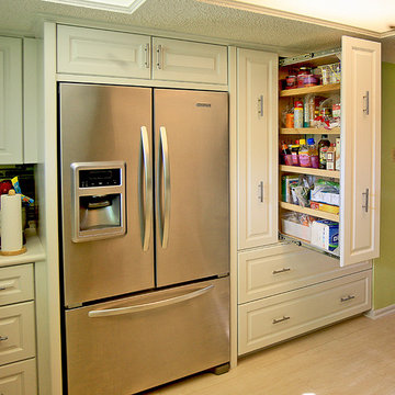 Pull Out Hidden Pantry Cabinet