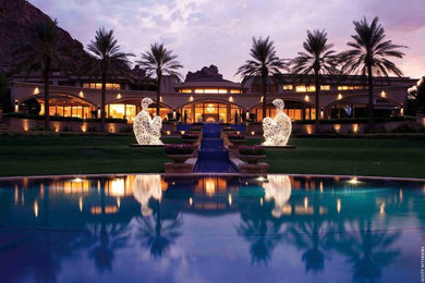 Photo of a contemporary landscaping in Phoenix.