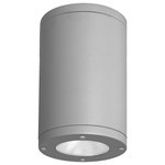 W.A.C. Lighting - W.A.C. Lighting Tube Architectural LED Flush Mount DS-CD05-S40-GH - LED Flush Mount from Tube Architectural collection in Graphite finish. Number of Bulbs 1. Max Wattage 27.00 . No bulbs included. Precise engineering using the latest energy efficient LED technology with a built-in reflector for superior optics, An appealing cylindrical profile perfect for accent and wall wash lighting. No UL Availability at this time.