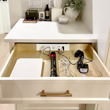 Kitchen In-Drawer Charging Outlets