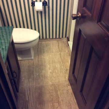 Porcelain stone floors