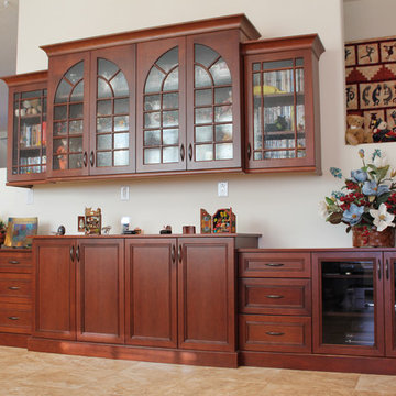 Great Room Kitchen and Dining Room Cabinetry