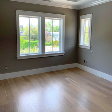 SOUTHAMPTON: 6" SELECT GRADE WHITE OAK INSTALLED & FINISHED WITH BONA WHITE