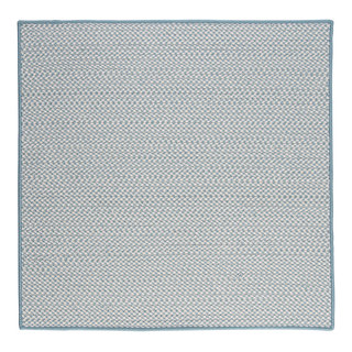 Outdoor Houndstooth Tweed Indoor/Outdoor Rug OT56, 7'x7' - Contemporary ...