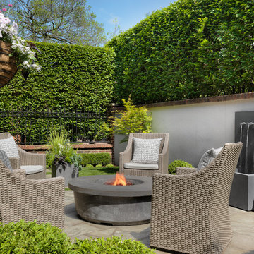 Refined Outdoor Sitting Room