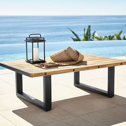 BIG DADDY'S ANTIQUES TEAK COFFEE TABLE - Outdoor Coffee Tables