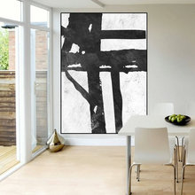 b+w painting