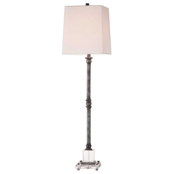 1 Light Buffet Lamp - 9 inches wide by 9 inches deep - Table Lamps