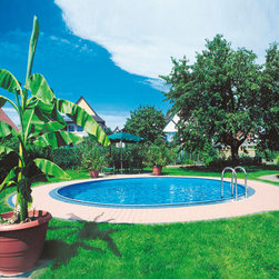 Piscina desmontable enterrada de Acero Gre Sumatra 350cm redonda - Hot Tub & Pool Supplies