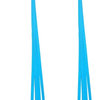 36" Fabric Plant Hangers, Set of 2, Turquoise