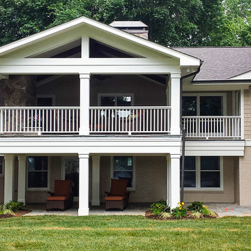 Lake Living - Covered Porch with a Splendid View