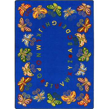 Kid Essentials, Early Childhood Butterfly Delight Rug