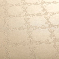 Century Classic - Fanciful Trellis Wallpaper G580303 - Wallpaper