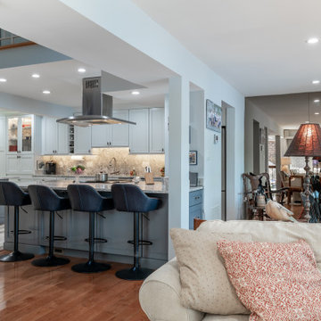Galley Kitchen Transformed into Gem of the House in Reston VA