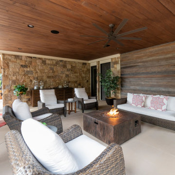 Lake Oconee Outdoor Grill Area