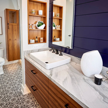 Mid-Century Modern Bathroom Remodel