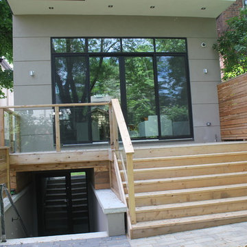 Phil-Can aluminum windows, doors, and glass railing projects.