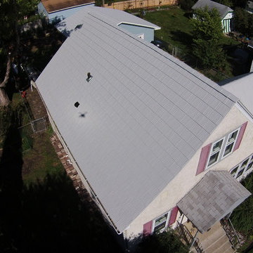 Garage built and Metal roof installation in Minneapolis, MN