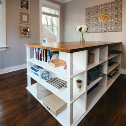 Custom Craft Table - Desks And Hutches