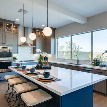 Modern-Urban Combo Kitchen Remodel in Beverly Hills, CA
