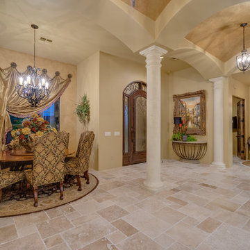 Superstition Mountain in Gold Canyon Tuscan Style Home
