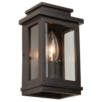 Fremont 1-Light  Oil Rubbed Bronze Outdoor Wall Light