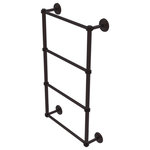 Allied Brass - Monte Carlo 4 Tier 24" Ladder Towel Bar with Dotted Detail, Antique Bronze - The ladder towel bar from Allied Brass Dottingham Collection is a perfect addition to any bathroom. The 4 levels of height make it fun to stack decorative towels and allows the towel bar to be user friendly at all heights. Not only is this ladder towel bar efficient, it is unique and highly sophisticated and stylish. Coordinate this item with some matching accessories from Allied Brass, or mix up styles using the same finish!