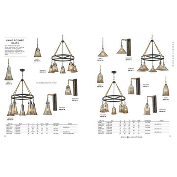 Six Light Rectangular Pendant - Pendants - 2499-BEL-1794904 - Bailey Street