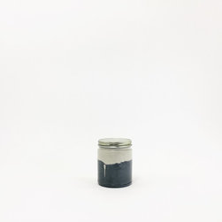 Medium Concrete Jar / Two Tone Flip - Decorative Jars And Urns