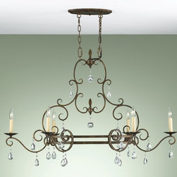 Feiss Chateau Collection 6-Light Chandelier - Chandeliers