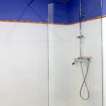 Reforma de cocina con barra americana, aseo de cortesía y baño