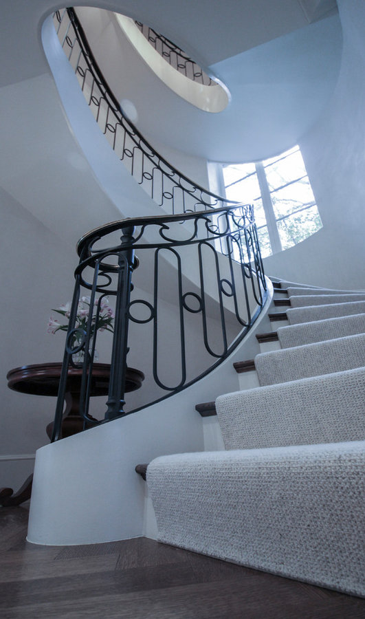 Sculptural/Elliptical Staircase Near Foreign Embassies in Wash. DC, 20008
