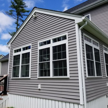 Rochester, MA Sunroom and Deck Addition
