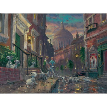 Disney Fine Art We'll Keep Em by James Coleman, Gallery Wrapped Giclee