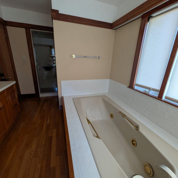 Modern Bathroom Update in an 1890 Home