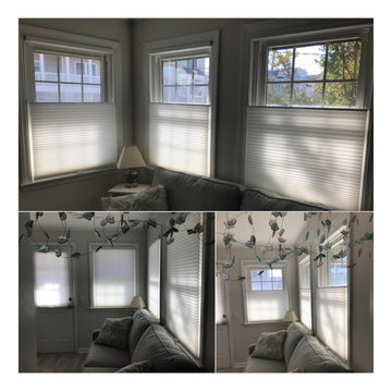 Honeycomb Duette Shades - Various Projects