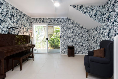 Design ideas for a contemporary hallway in Darwin.