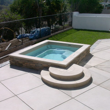 In Ground Custom Spas
