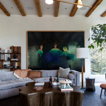 West Austin Living Room Side View