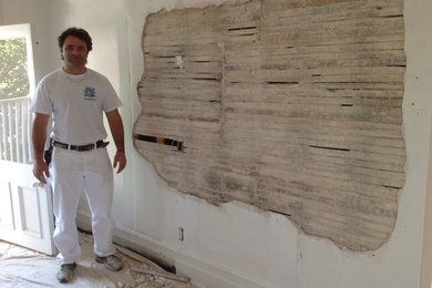 Wall repairs with Plaster