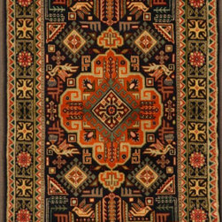 Persian Tabriz rug 1'10 X 2'10 - Area Rugs