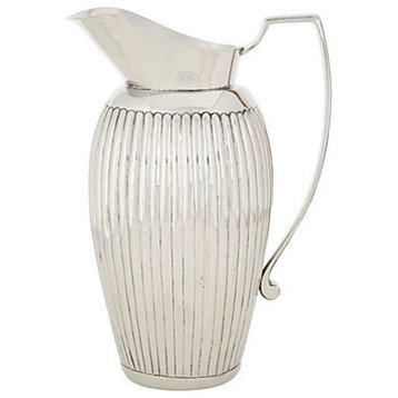 Ribbed Pitcher, Nickel