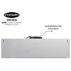 36" Under Cabinet Range Hood With 3-Speed Fan, Push Button, Permanent Filters