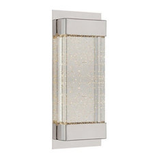 WAC Lighting Mythical 13" LED Wall Sconce, Polished Nickel